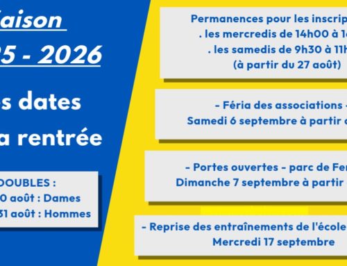 Les rendez-vous de la rentrée du TAT